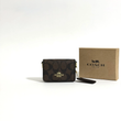کیف مینی کوچ قهوه ای مدل Mini Wallet On A Chain