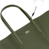 کیف لاکوست سبز مدل shopping tote bag