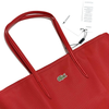 کیف لاکوست قرمز مدل shopping tote bag