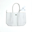 کیف لاکوست سفید مدل shopping tote bag