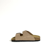 صندل Birkenstock کرم مدل Arizona
