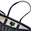 کیف لاکوست سرمه ای مدل Zeyl Grained tote bag