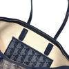 کیف لاکوست سرمه ای مدل Zeyl Grained tote bag