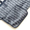 کیف لاکوست سرمه ای مدل Zeyl Grained tote bag
