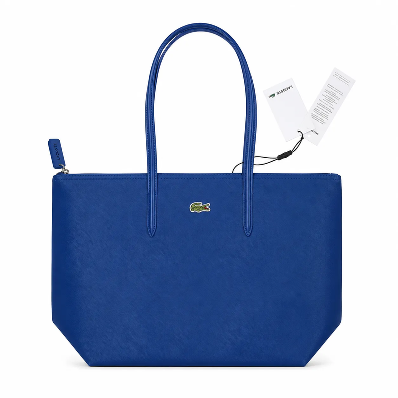 کیف لاکوست آبی مدل shopping tote bag