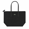 کیف لاکوست مشکی مدل shopping tote bag