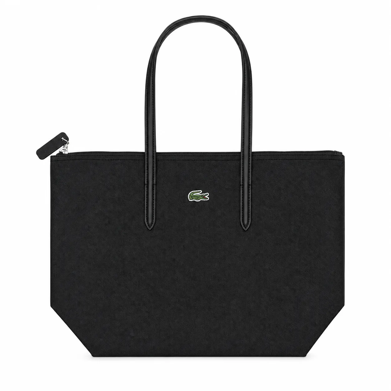 کیف لاکوست مشکی مدل shopping tote bag