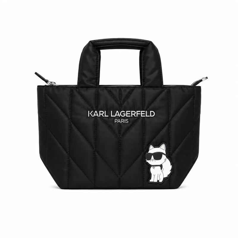 توت بگ کارل لاگرفیلد مشکی مدل Voyage Tote