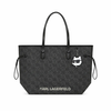 توت بگ کارل لاگرفیلد مشکی مدل Ikon mono tote