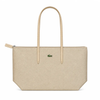توت بگ لاکوست کرم مدل shopping tote bag