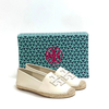 کفش توری برچ سفید مدل  Tory Burch Ines Espadrille 