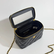 کیف شنل مشکی مدل Top handle vanity case