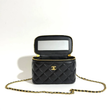 کیف شنل مشکی مدل Top handle vanity case