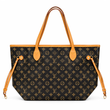 توت بگ لویی ویتون قهوه ای روشن مدل Neverfull Monogram