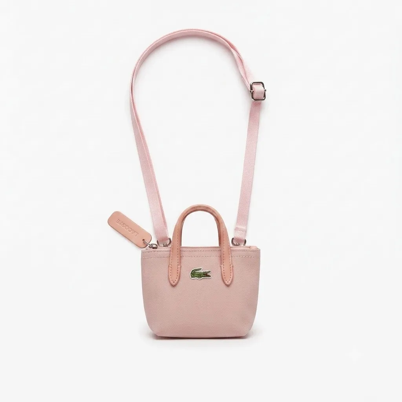 کیف مینی لاکوست صورتی مدل Mini bag