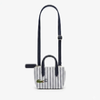 کیف مینی لاکوست سرمه ای سفید مدل Mini bag