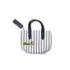 کیف مینی لاکوست سرمه ای سفید مدل Mini bag