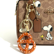 کیف کوچ مینی صندوقی اسنوپی قهوه ای مدل COACH X Peanuts 