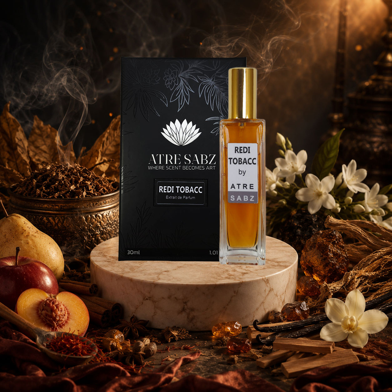 عطر رد توباکو یونیسکس اختصاصی ATRE SABZ اکستریت 30 میلی لیتر