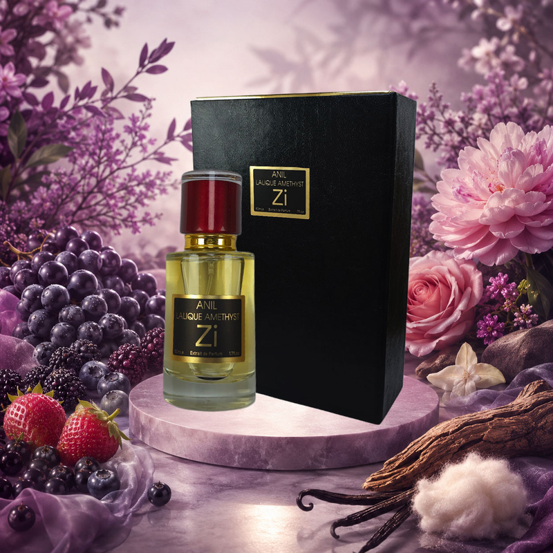 عطر لالیک آمیتیس (بنفش) زن برند Zi اکستریت لیمیتد 50 میلی لیتر
