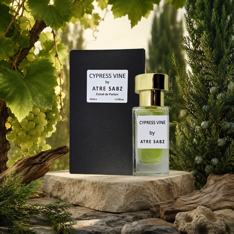 عطر سایپرس اند گرپ واین کلون اینتنس یونیسکس اختصاصی ATRE SABZ اکستریت 30 میلی لیتر