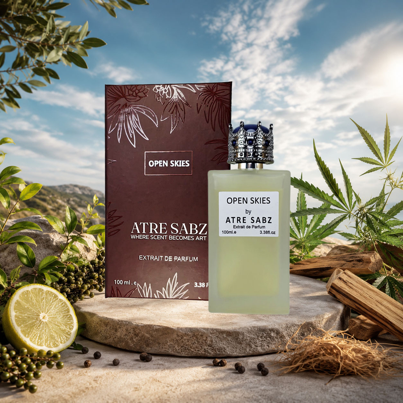 عطر اوپن اسکای یونیسکس اختصاصی ATRE SABZ اکستریت 100 میلی لیتر