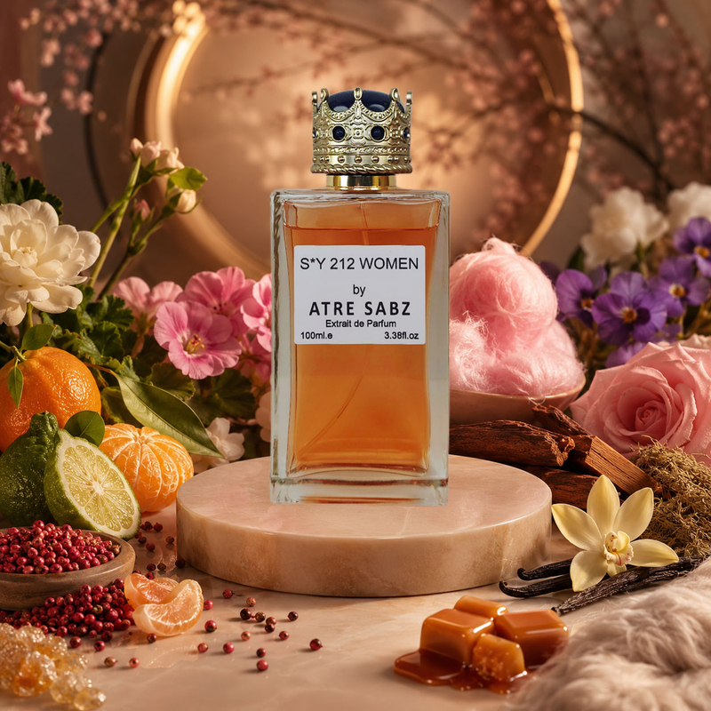 عطر س.ک.سی 212 زن اختصاصی ATRE SABZ اکستریت 100 میلی لیتر