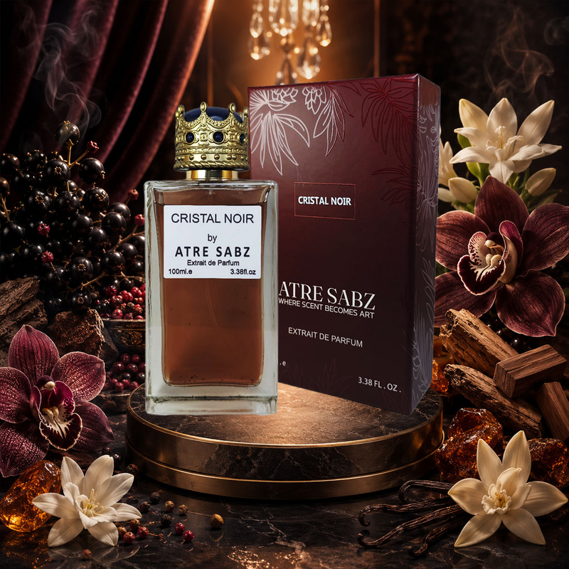 عطر ورساچه مشکی (کریستال نویر) زن اختصاصی ATRE SABZ اکستریت 100 میلی لیتر