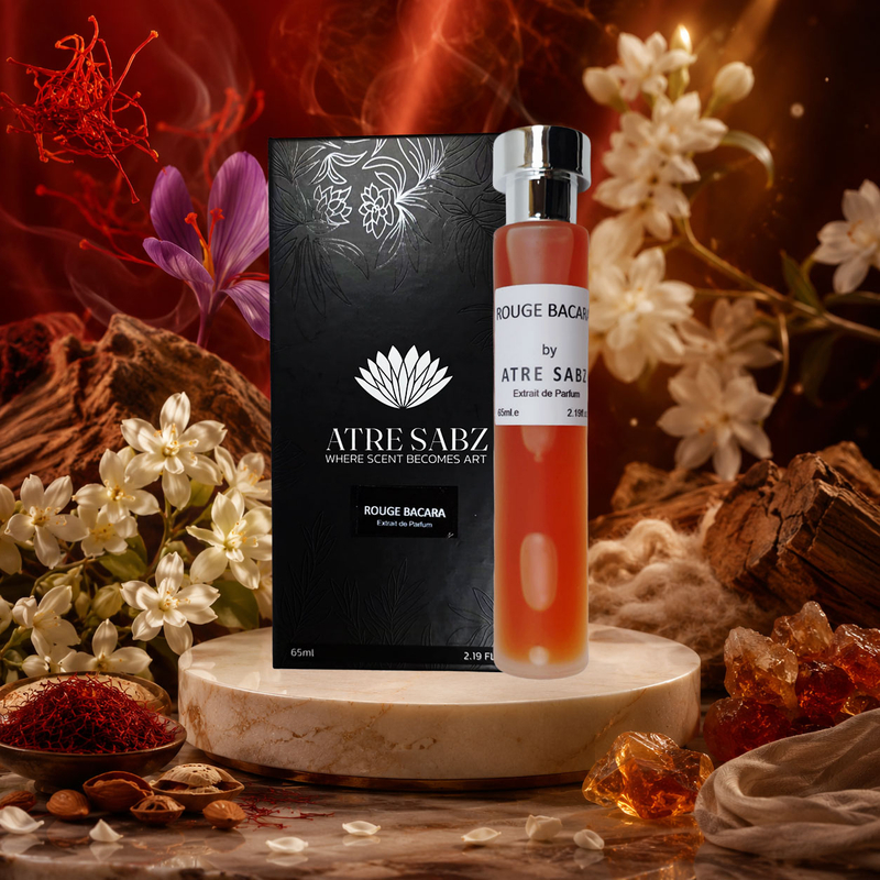 عطر باکارات رژ 540 قرمز یونیسکس اختصاصی ATRE SABZ اکستریت 65 میلی لیتر