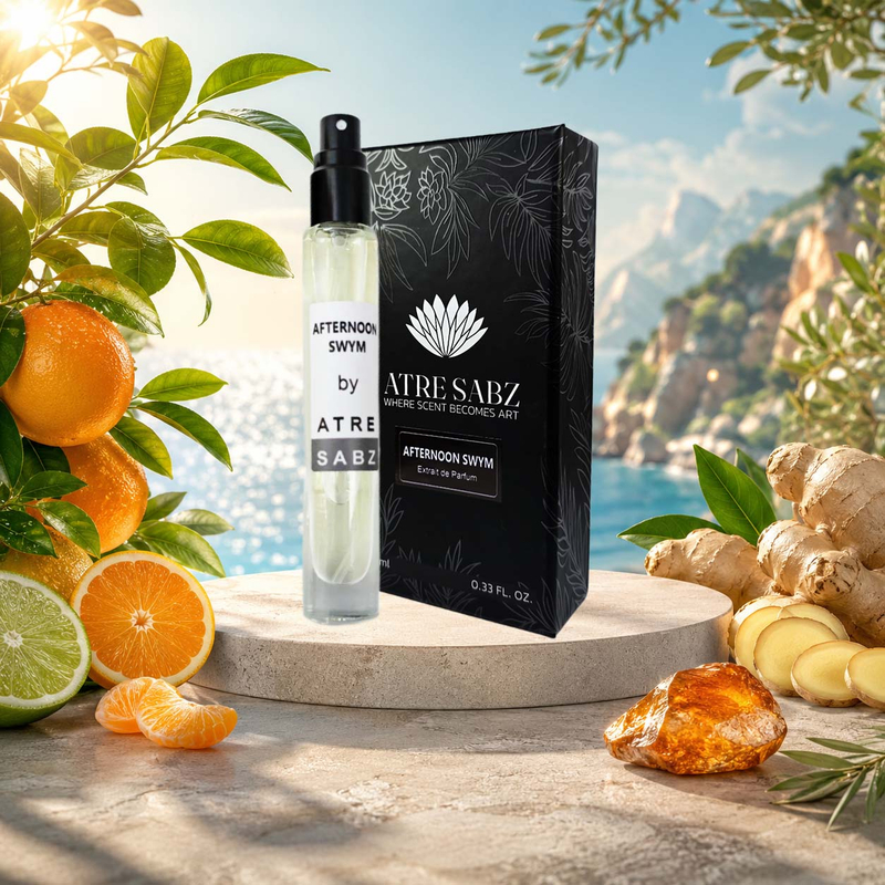 عطر افترنون سوییم یونیسکس اختصاصی ATRE SABZ اکستریت 10 میلی لیتر