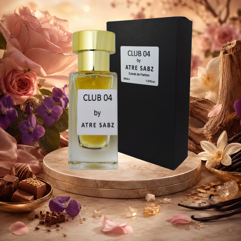 عطر ترزور لومینوز زن (Club 04) اختصاصی ATRE SABZ اکستریت 30 میلی لیتر
