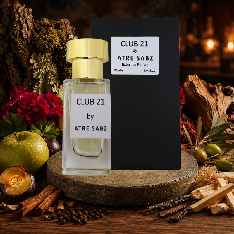 عطر بوس باتلد مرد (Club 21) اختصاصی ATRE SABZ اکستریت 30 میلی لیتر