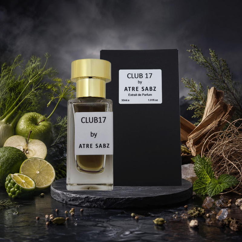 عطر آزارو سیلور بلک مرد (Club 17) اختصاصی ATRE SABZ اکستریت 30 میلی لیتر