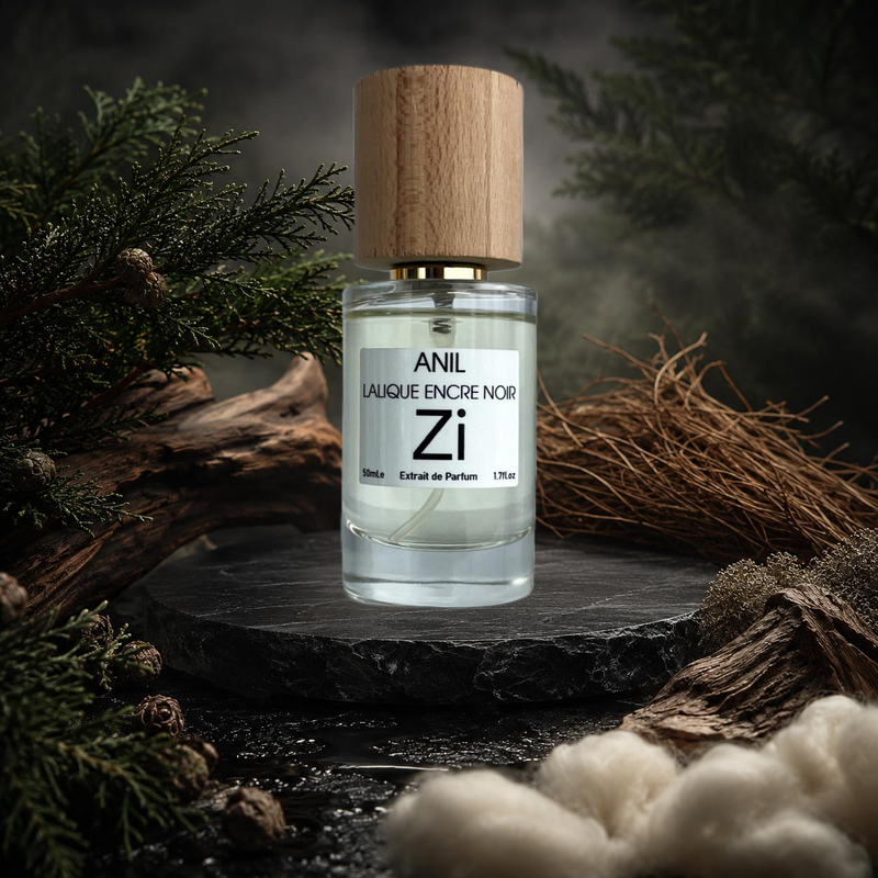 عطر لالیک مشکی (انکر نویر) مرد برند Zi اکستریت 50 میلی لیتر