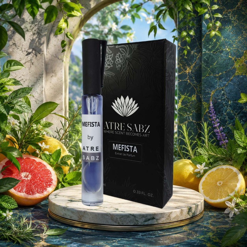 عطر مفیستو زرجف کازاموراتی مرد اختصاصی ATRE SABZ اکستریت 10 میلی لیتر