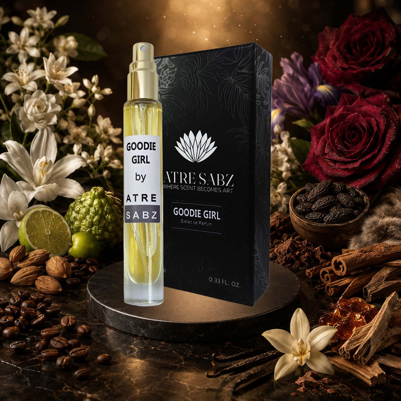 عطر گود گرل مشکی زن اختصاصی ATRE SABZ اکستریت 10 میلی لیتر