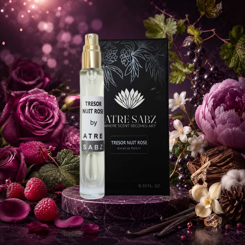 عطر ترزور میدنایت رز زن اختصاصی ATRE SABZ اکستریت 10 میلی لیتر