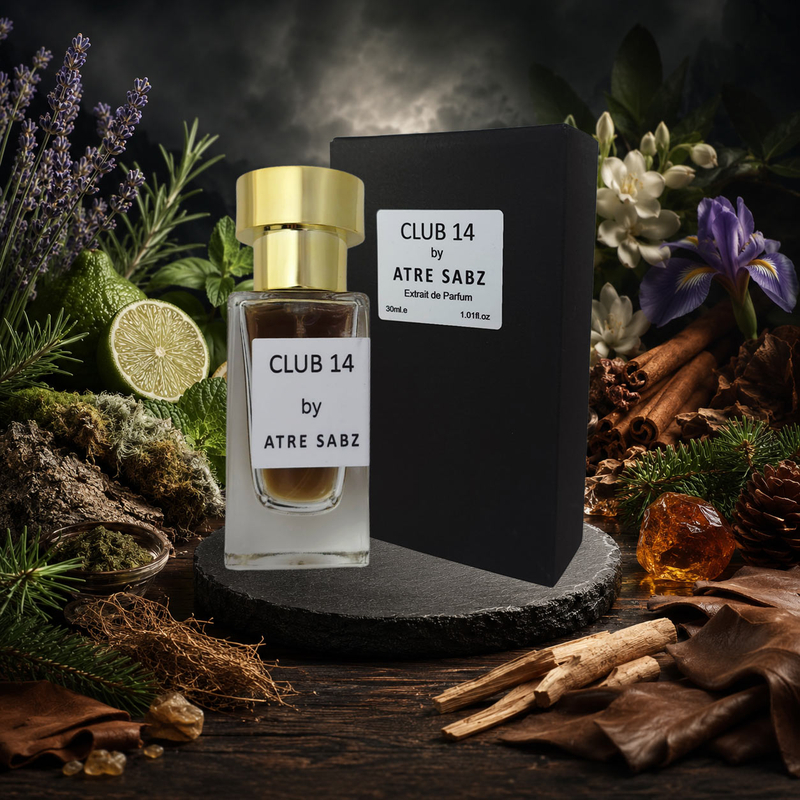 عطر دراکار نویر مرد (Club 14) اختصاصی ATRE SABZ اکستریت 30 میلی لیتر