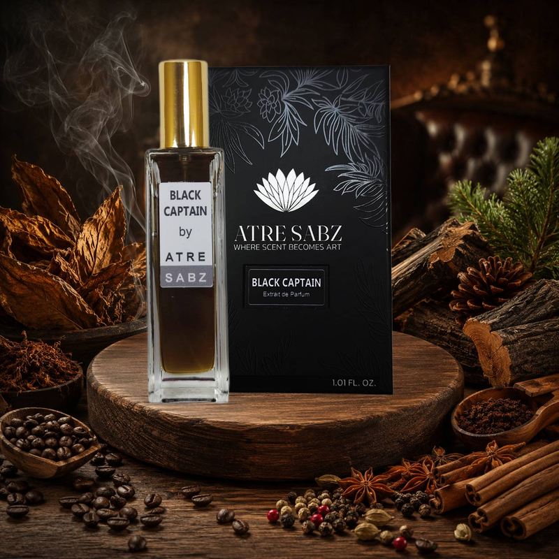 عطر کاپتان بلک مرد اختصاصی ATRE SABZ اکستریت 30 میلی لیتر