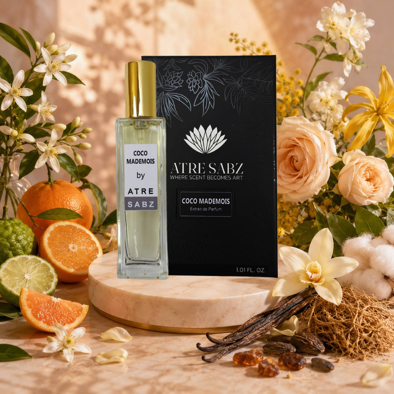 عطر کوکو شنل (مادمازل) زن اختصاصی ATRE SABZ اکستریت 30 میلی لیتر