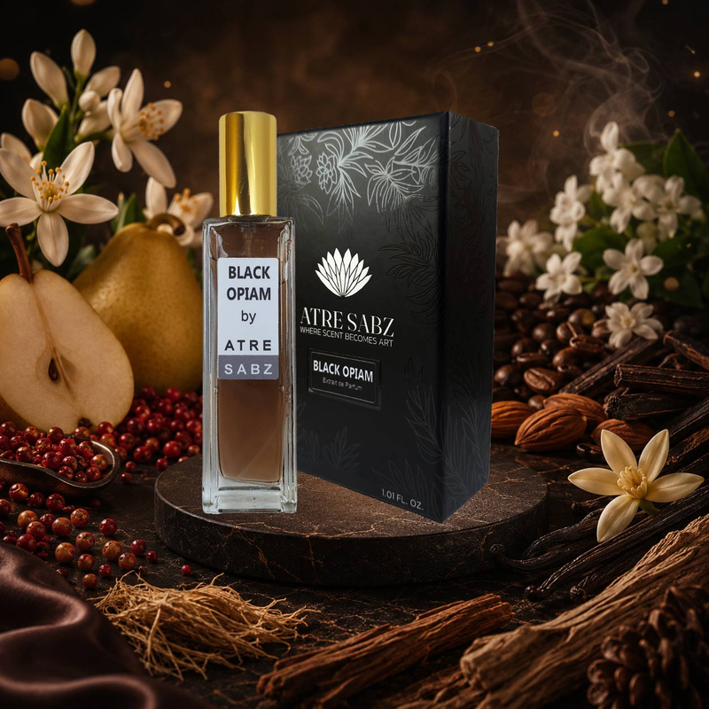 عطر بلک اپیم زن اختصاصی ATRE SABZ اکستریت 30 میلی لیتر