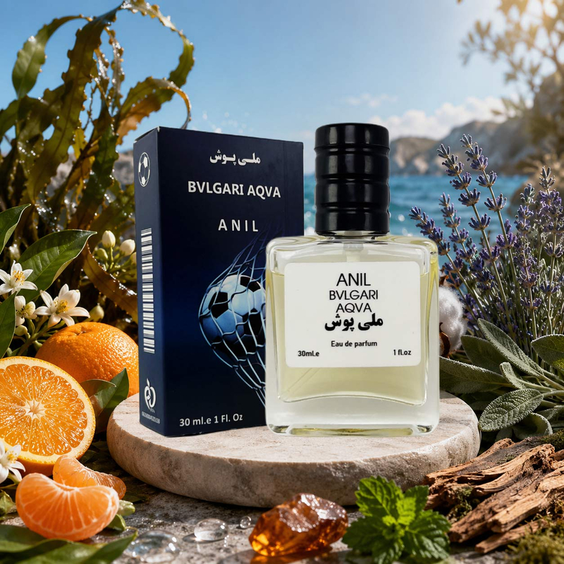 عطر آکوا بولگاری مرد برند ملی‌پوش ادوپرفیوم 30 میلی لیتر