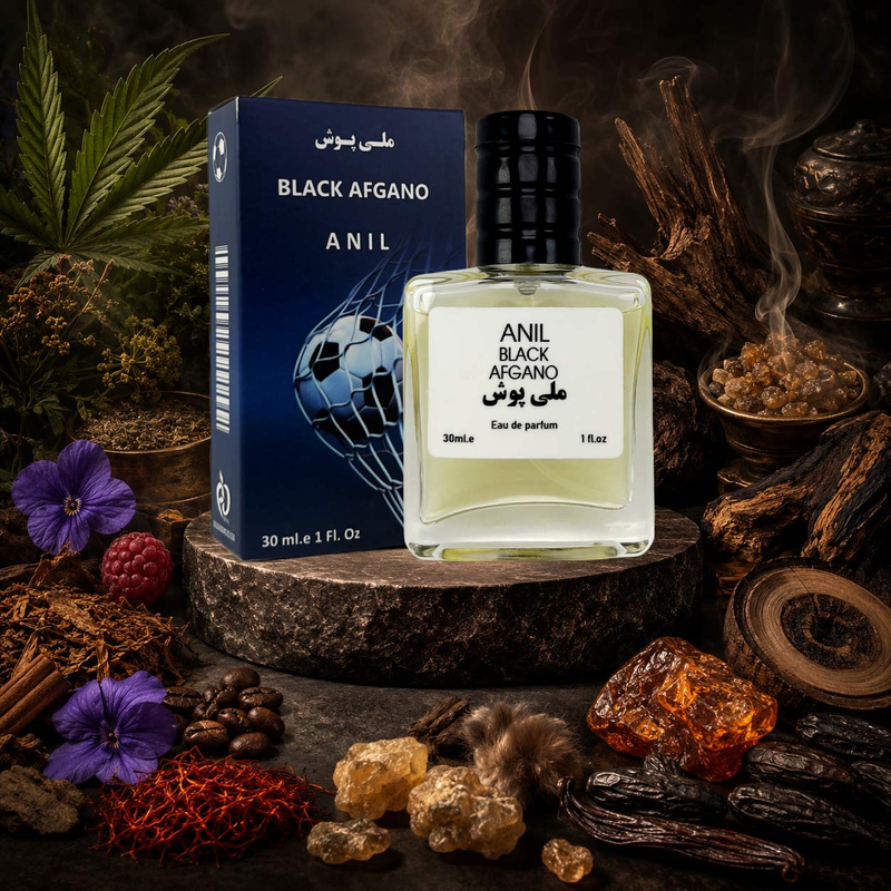 عطر بلک افغان یونیسکس برند ملی‌پوش ادوپرفیوم 30 میلی لیتر