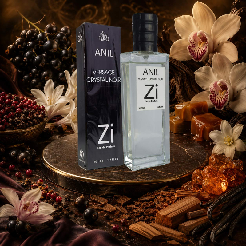 عطر ورساچه مشکی (کریستال نویر) زن برند Zi ادوپرفیوم 50 میلی لیتر