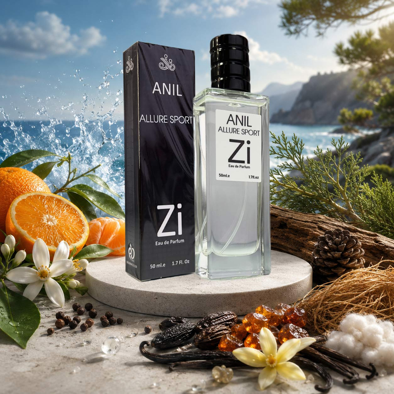 عطر آلور هوم اسپرت مرد برند Zi ادوپرفیوم 50 میلی لیتر