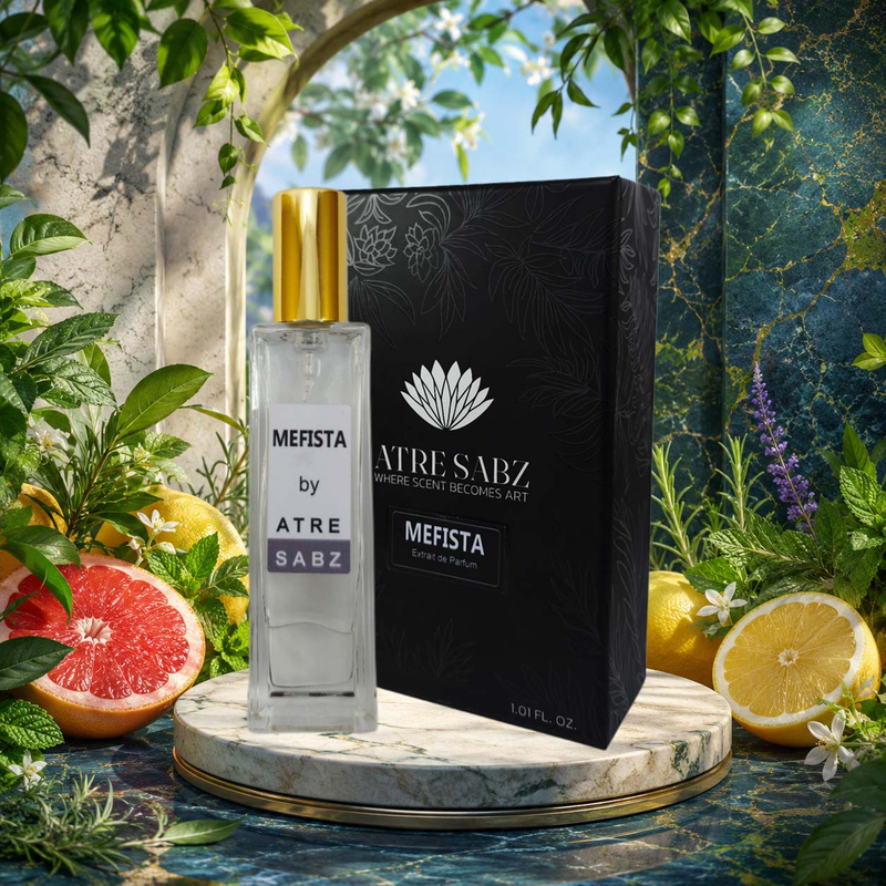 عطر مفیستو زرجف کازاموراتی مرد اختصاصی ATRE SABZ اکستریت 30 میلی لیتر