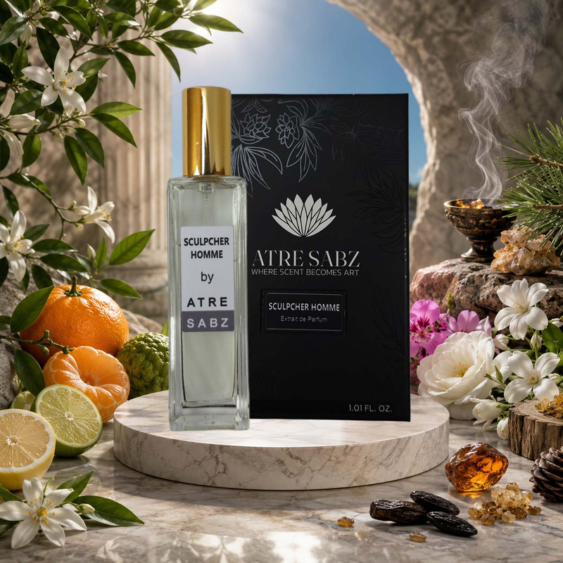 عطر اسکالپچر هوم مرد اختصاصی ATRE SABZ اکستریت 30 میلی لیتر