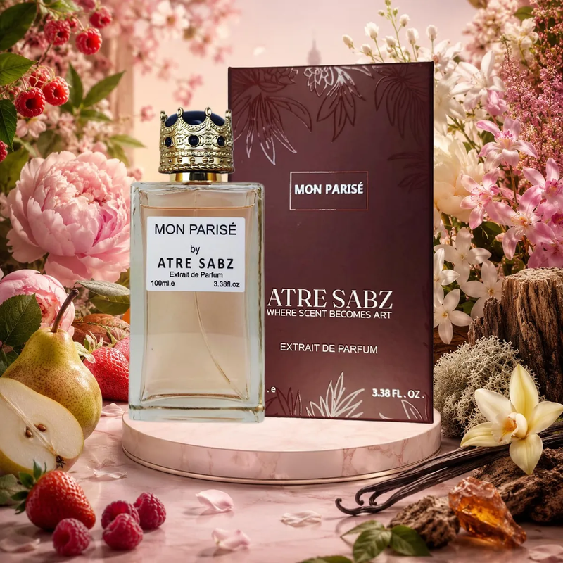 عطر مون پاریس زن اختصاصی ATRE SABZ اکستریت 100 میلی لیتر