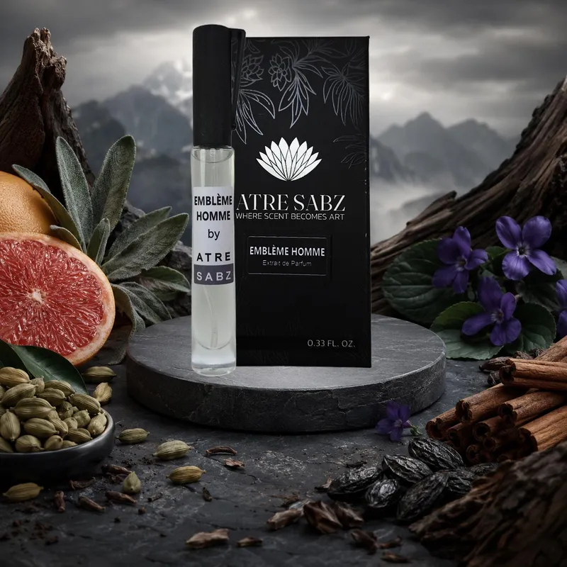 عطر امبلم مرد اختصاصی ATRE SABZ اکستریت 10 میلی لیتر
