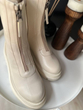 نیم بوت زنانه استرادیواریوس مدل 00009-Stradivarius-Flat-Ankle-Boots